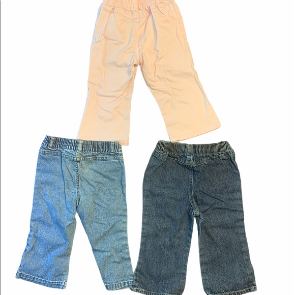 Baby Girl Pants 18 M- 12 pairs Shorts 18 M- 1 pair - Picture 3 of 8